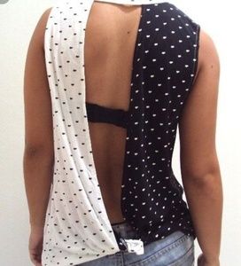 FOX Racing sexy open back workout tank